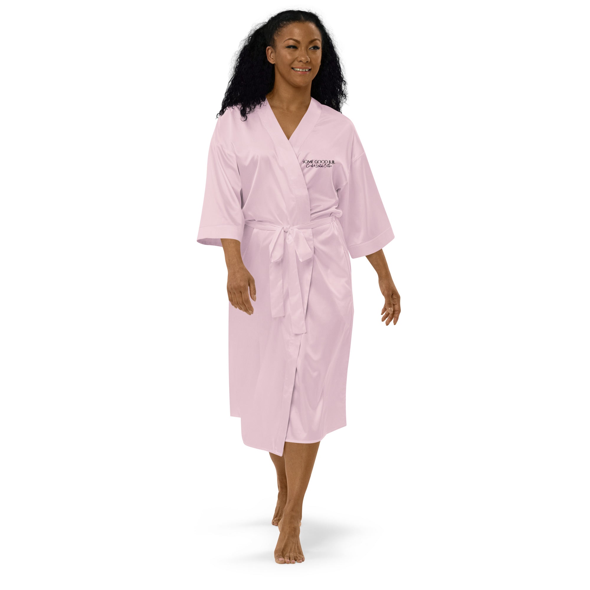 Satin robe - Some Good JuJu Candle & Lifestyle Boutique 